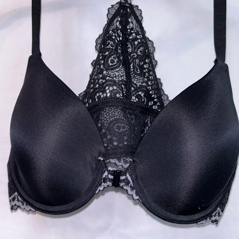 Maidenform Bra Lace Racerback Full Coverage Lightly Padded Underwire T-Shirt Bra